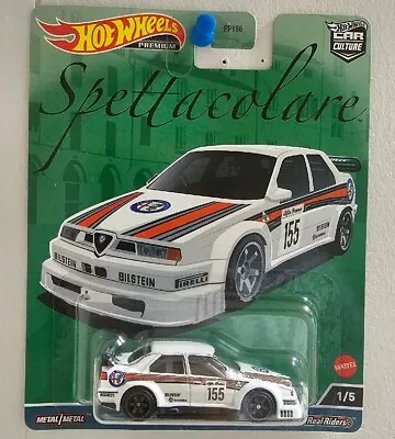 Hot Wheels 2023 SPETTACOLARE - ALFA ROMEO 156 V6 TI [WHITE] NEAR MINT CARD GOOD  • $29.95