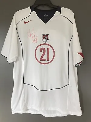 Nike Team USA US Soccer USMNT 2006/2007 Jersey Signed Landon Donovan #21 XL • $199.99