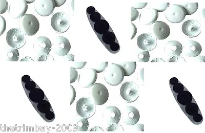 £3.99 • Buy Plastic Fabric Self Cover Buttons ,11mm, 15mm, 19mm, 22mm, 29mm, Free UK Postage