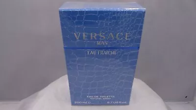Versace  Eau Fraiche Eau De Toilette 200ml / 6.7oz Spray Men NIB • $70