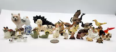 Lot Of 30 Miniature Animals Hagen Renaker & Other Makers • $50