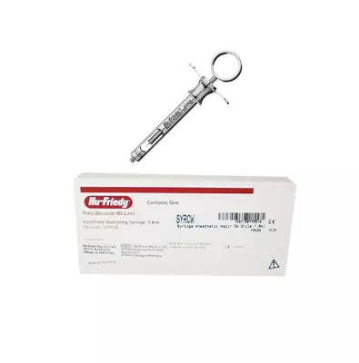 Hu-Friedy CW Style Dental Anesthetic Aspirating 1.8mL Syringe SYRCW • $349.95