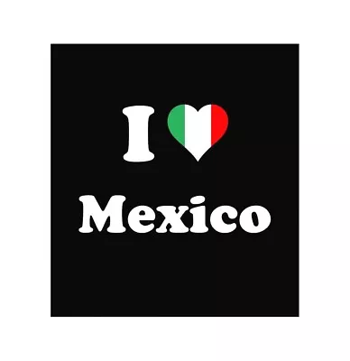  I Love Mexico Art Poster Modern Home Accent Wall Decor • $16.77