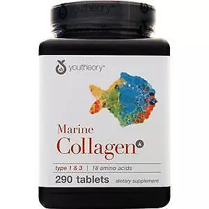 YouTheory Marine Collagen  290 Tabs • $17.30