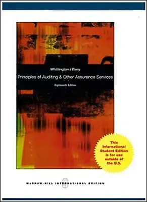 $4.54 • Buy Principles Of Auditing And Other Assurance Services With Cd Compa