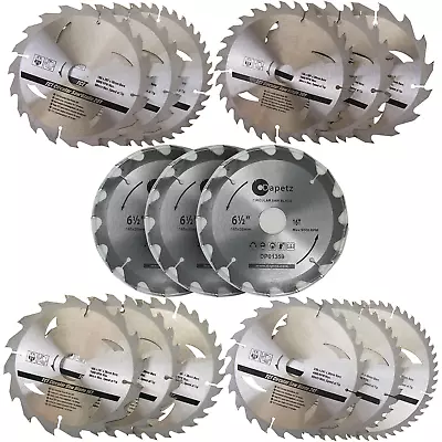 TCT Circular Wood Saw Blades 135mm - 235mm THIN KERF • £9.86