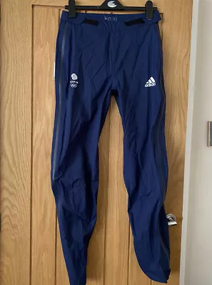 £14.99 • Buy Adidas Team GB Rain Pants/Waterproof Pants. Side Zips. Fully Taped. W28. BNWT.