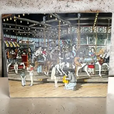 The Carousel By H. Hargrove Limited Edition Canvas 24” X 20”  24/1000 Signed • $80.70