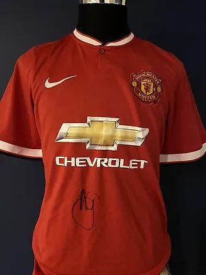 Signed Ashley Young Man Utd Shirt  • £125