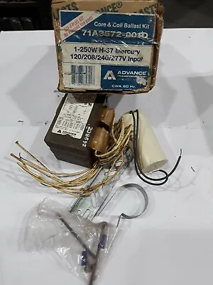 71a3572-001d Advance 1-250w H37 Mercury 277vac Input Core & Coil Ballast Kit • $61.95