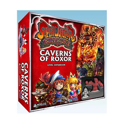 Soda Pop Minis Boardgame Caverns Of Roxor (2nd Ed) Box NM • $95