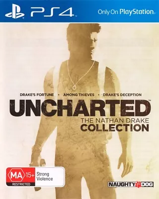 Uncharted: The Nathan Drake Collection PS4 - Preowned Video Game For Playstn 4 • $16