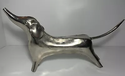 Pottery Barn Metal Aluminum Dachshund Dog Ring Holder • $18