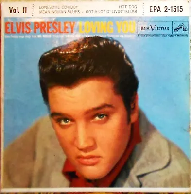 Elvis Presley- EPA 2-1515 Loving You Volume II • $19.99