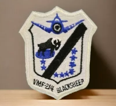 Blacksheep Usmc Patch Marine Corps Fighter Sq Pilot Aviation California Vmf- 214 • $26.20