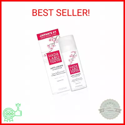 Hada Labo Tokyo Anti-Aging Hydrator 1.7 Fl. Oz - With Super Hyaluronic Acid Col • $13.99