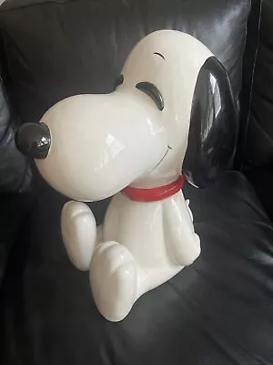 Giant Vintage Snoopy Character Bank 16” High - Rare Peanuts  • $199