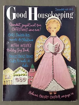 $8.50 • Buy Vintage Good Housekeeping Magazine DECEMBER 1961 Christmas Issue
