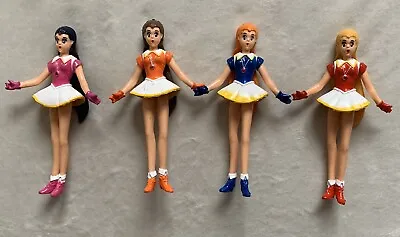 Vintage 1990s E Toys Meteor Girl 5  Loose Doll Figures Anime Lot Of 4 • $10.35