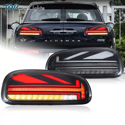 SMOKE LED Tail Lights For Mini Cooper Clubman F54 N 2015-23 Sequential Rear Lamp • $429.99