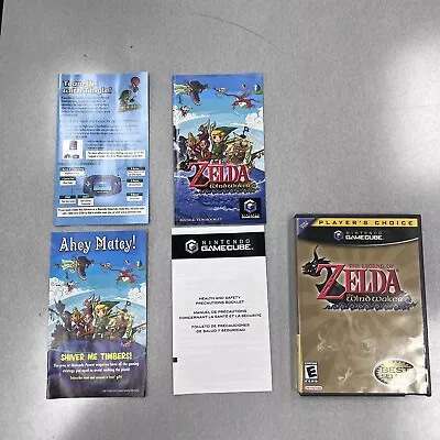 The Legend Of Zelda: The Wind Waker Player’s Edition GameCube CASE/INSERTS ONLY • $40