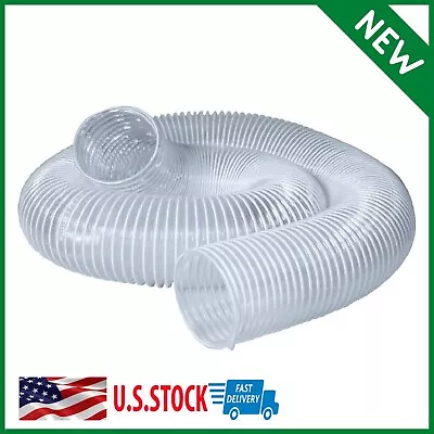Wire Hose For Leaf Lawn Vacuum Clear Flexible Reinforced 6″ By 10 Feet Durable • $65.14