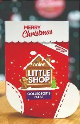 Coles Little Shop Collector's Case X 1 Christmas Edition Mini Kids Collectables  • $31.53