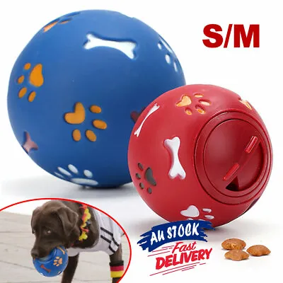 $13.55 • Buy Dog Pet Fun Tough-Treat Ball Tumbler Mental Food Dispenser Feeder Puzzle Toy