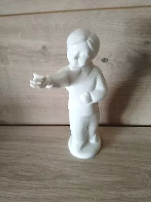 Coalport Moments Look Mummy Bone China Figurine Boy Holding Butterfly 2000 Vgc • £15