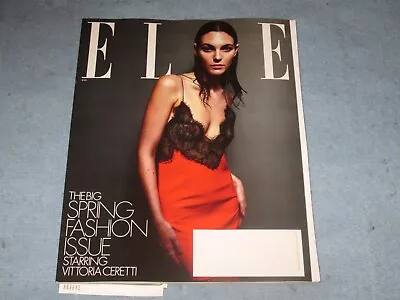 ELLE Magazine : March 2024 : Vittoria Ceretti On Cover (NEW) Listed Like New • $1.98