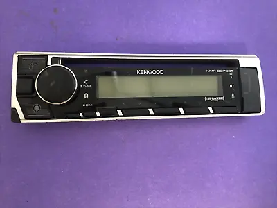 WORKING  Kenwood KMR-M37BBT 1-DIN Marine Digital Media Receiver **FACE PLATE** • $24.99