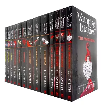 L. J. Smith Vampire Diaries Complete Collection 13 Books Set The Awakening • £42.40