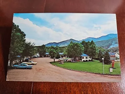 Postcard CO Colorado Maintou Springs Price's Wonder View Motel Roadside • $3.49