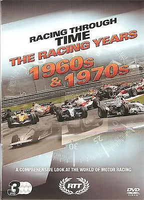 RACING THROUGH TIME THE RACING YEARS 1960s & 1970s - 3 DVD BOX SET CLASSIC F1  • £4.99