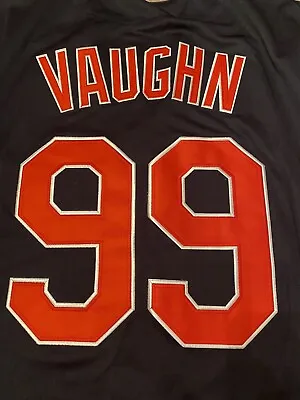 Major League Cleveland Indians Rick Vaughn Wild Thing Movie Blue Jersey XL New • $85