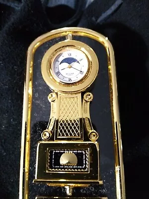 Bulova Miniature Worthington Clock With Moon Phase • $60