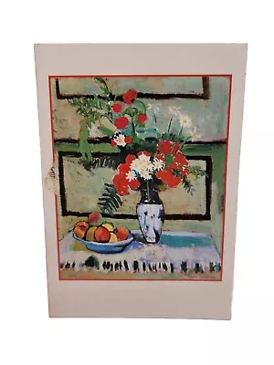 Postcard 6X4 Henri Matisse France Flowers And Fruits • $4.65