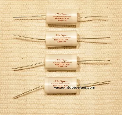 FOUR 4X Mundorf MCap 630 VDC 630V CLASSIC Cap Capacitor 2.2uf 2.2 Uf  • $26.95