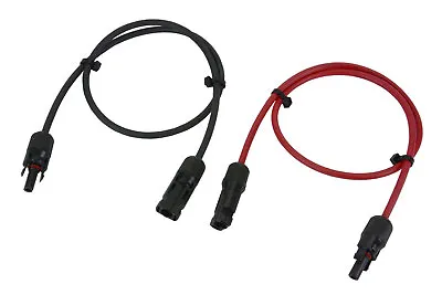 TEMCo Solar Panel Extension Connector 8 10 Or 12 AWG PV Cable Wire • $22.95