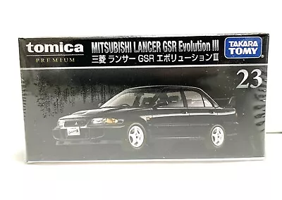 Takara Tomy / Tomica Premium No.23 Mitsubishi Lancer GSR Evolution III / 1:61 • $27.99