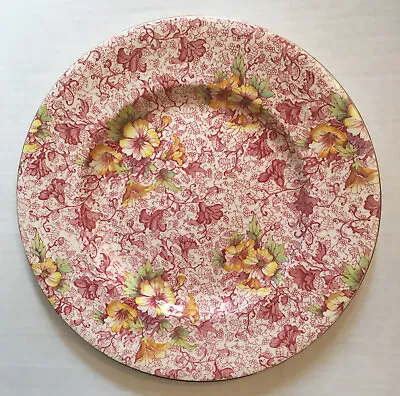 Vintage Royal Winton England Dorset Chintz 9 7/8” Dinner Plate(s) • $22.50