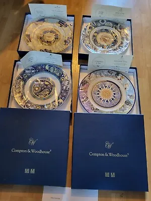 Compton & Woodhouse Limited Edition Set Of Four Millennium Plate Collection • £100