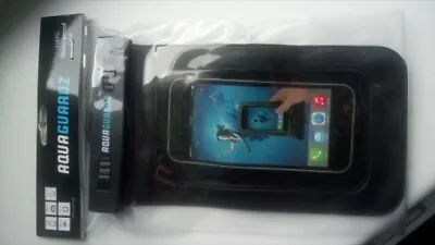 Waterproof Case Dry Bags Pouch For Mobile Phone IPhone Underwater - Black • £2.99