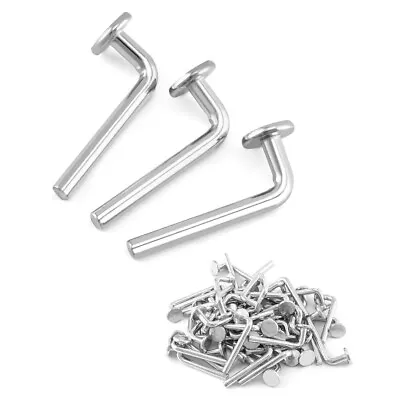 100PCS Bulk Safety Locking Pins For Pallet Racking Beam Locker - 32 *17 * 11mm • £13.98