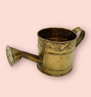 Vintage Brass Mini ASST. Brass Mini Watering Can India No. BS-43081 • $13.06