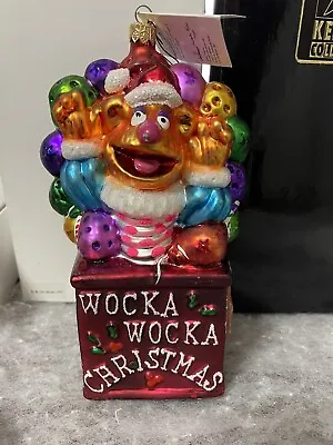 Kermit Collection Radko 1997 Kermit Muppet Collection Ornament  Wocka Christmas” • $149.99