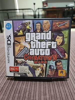 Grand Theft Auto GTA : Chinatown Wars Complete - Nintendo DS 2ds 3ds Free Post • $64.50