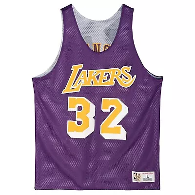 Reversible Mesh Tank Los Angeles Lakers Magic Johnson L Mitchell & Ness New • $80