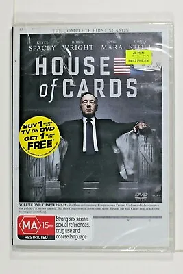 $13.37 • Buy House Of Cards : Season 1 (DVD) Kevin Spacey - Region 4 New Sealed Sent Tracked 