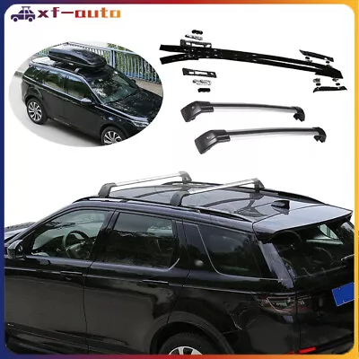 4PCS Roof Rack Rails Crossbar Fit For Land Rover Discovery Sport 2015-2023 Black • $544.45